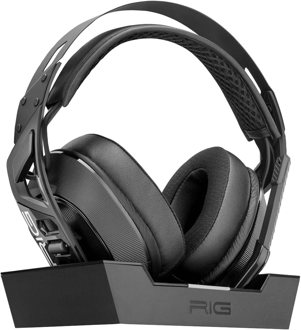 Thumbnail 1 de Casque gaming Bluetooth avec station de base 2,4 GHz basse latence – Compatible PlayStation 5 et PC (RIG900)