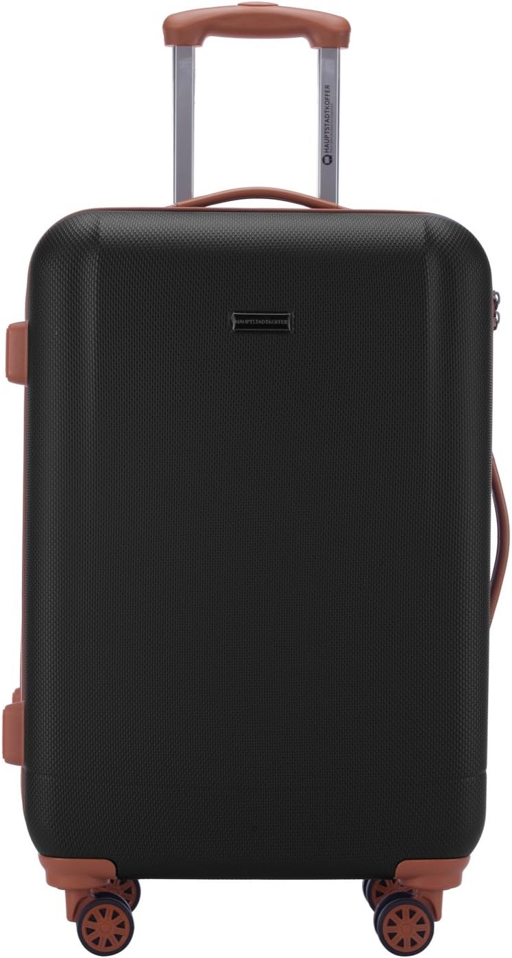 Thumbnail 1 de HAUPTSTADTKOFFER Wannsee – Valise Moyenne Rigide 68 cm, 63 L, TSA, Noir/Marron