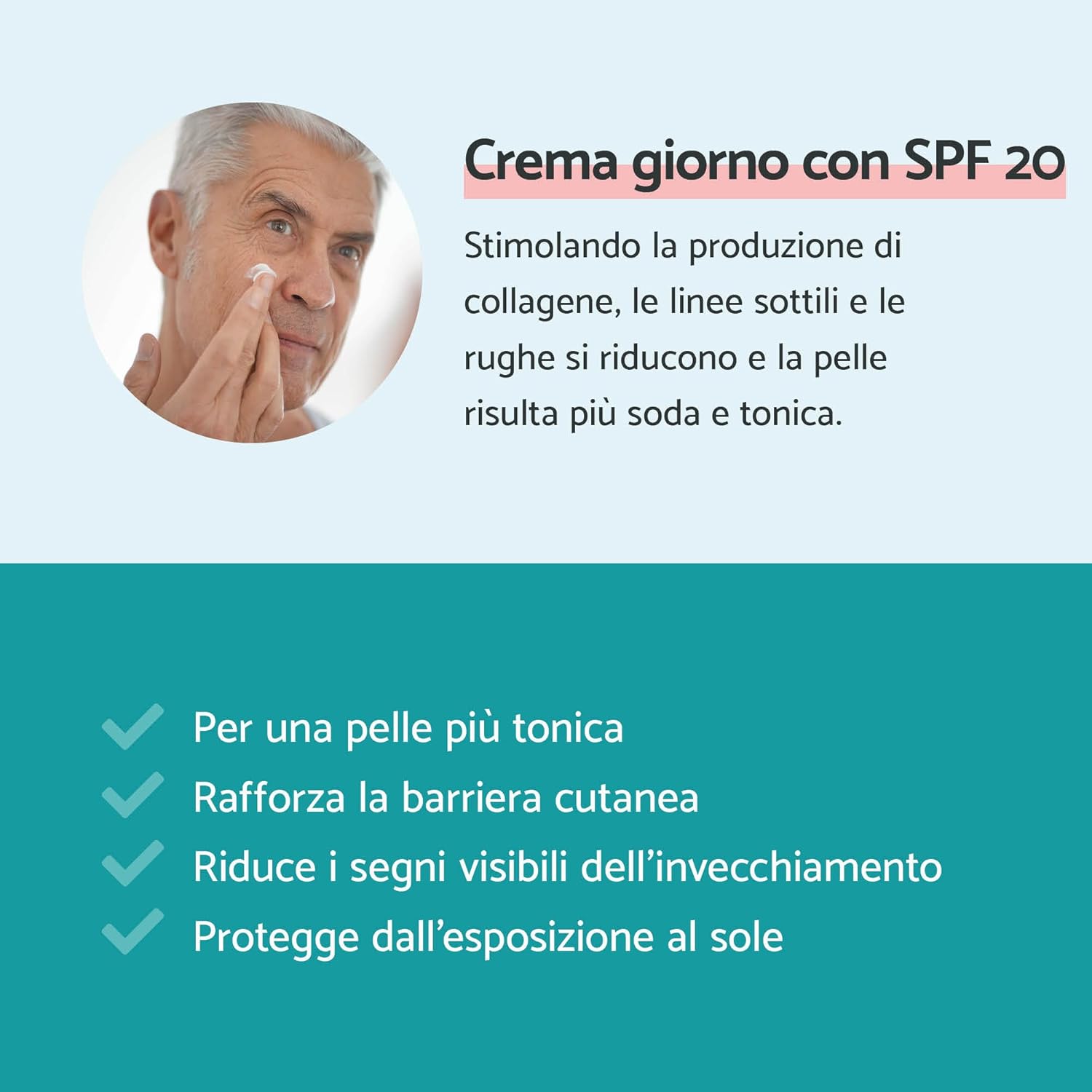 Thumbnail 1 de Remescar Crema Giorno Gravity Anti-Età SPF 20, 50 ml – Idrata, protegge e stimola la tonicità della pelle