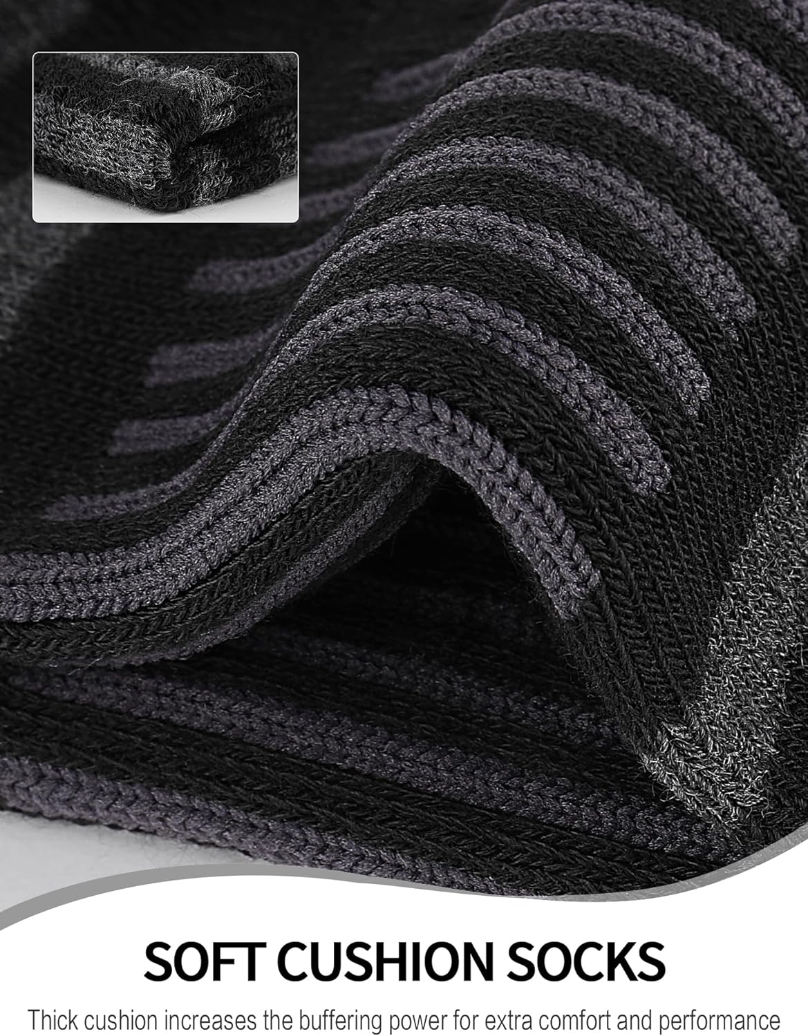 Thumbnail 3 de Airacker Athletic Quarter Socks 6 Pairs