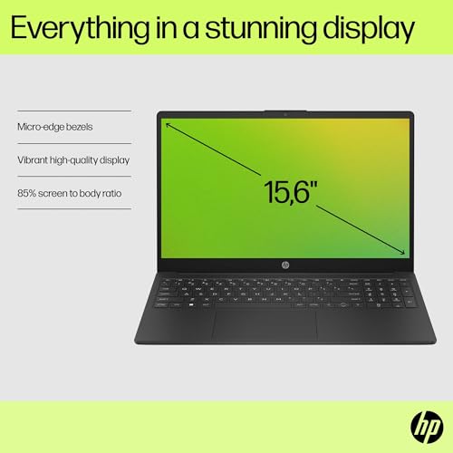 Thumbnail 8 de HP 15.6in Laptop (15-fd0058na) – Intel Core i3-N305, 8GB RAM, 256GB SSD, Windows 11 Home