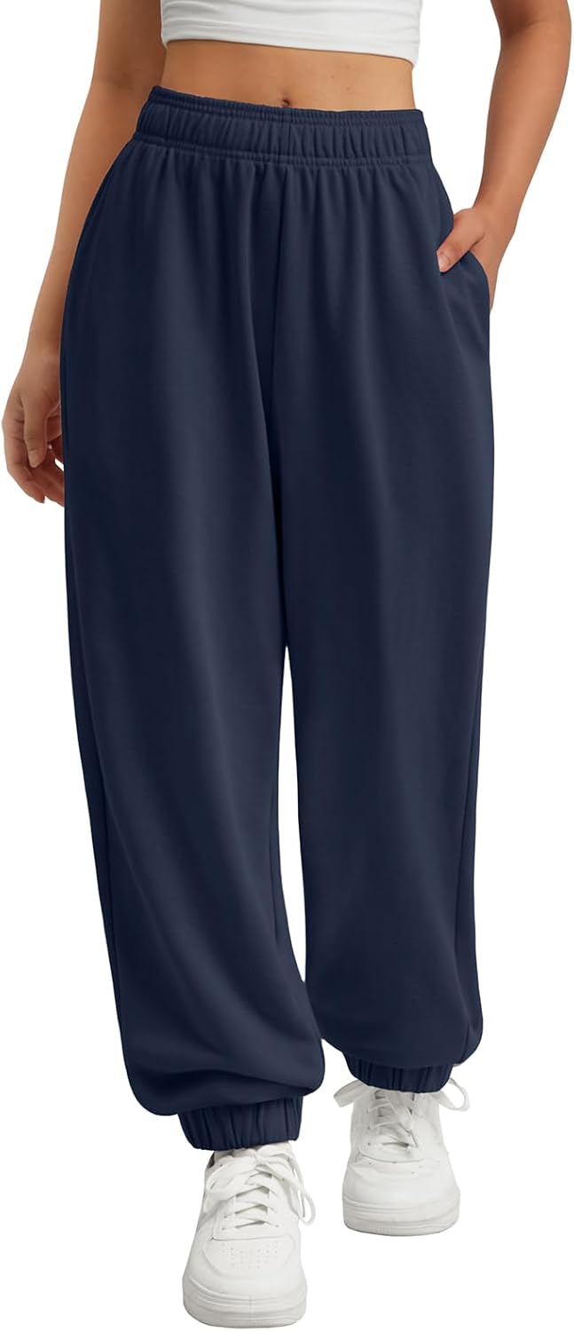 Detalle de ATHMILE Women's Sweatpants, Cotton