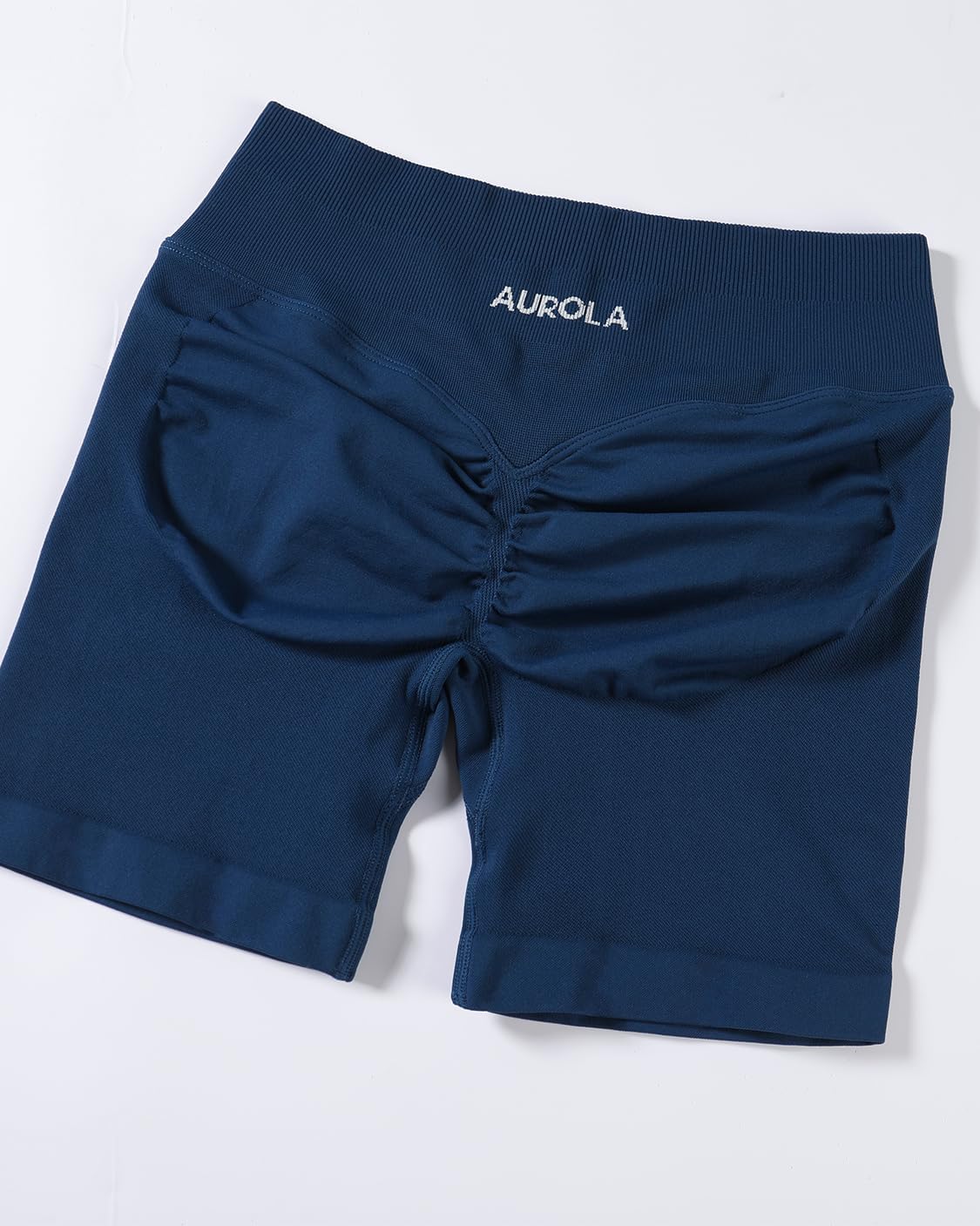 Thumbnail 6 de AUROLA Influence Workout Shorts for Women – No Roll Up, Scrunch Seamless Compression Gym Short