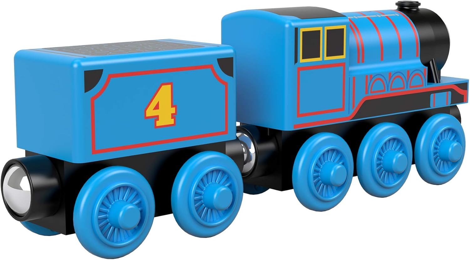 Detalle de Thomas & Friends Il Trenino Thomas Gordon (locomotiva in legno a ruota libera) GGG46