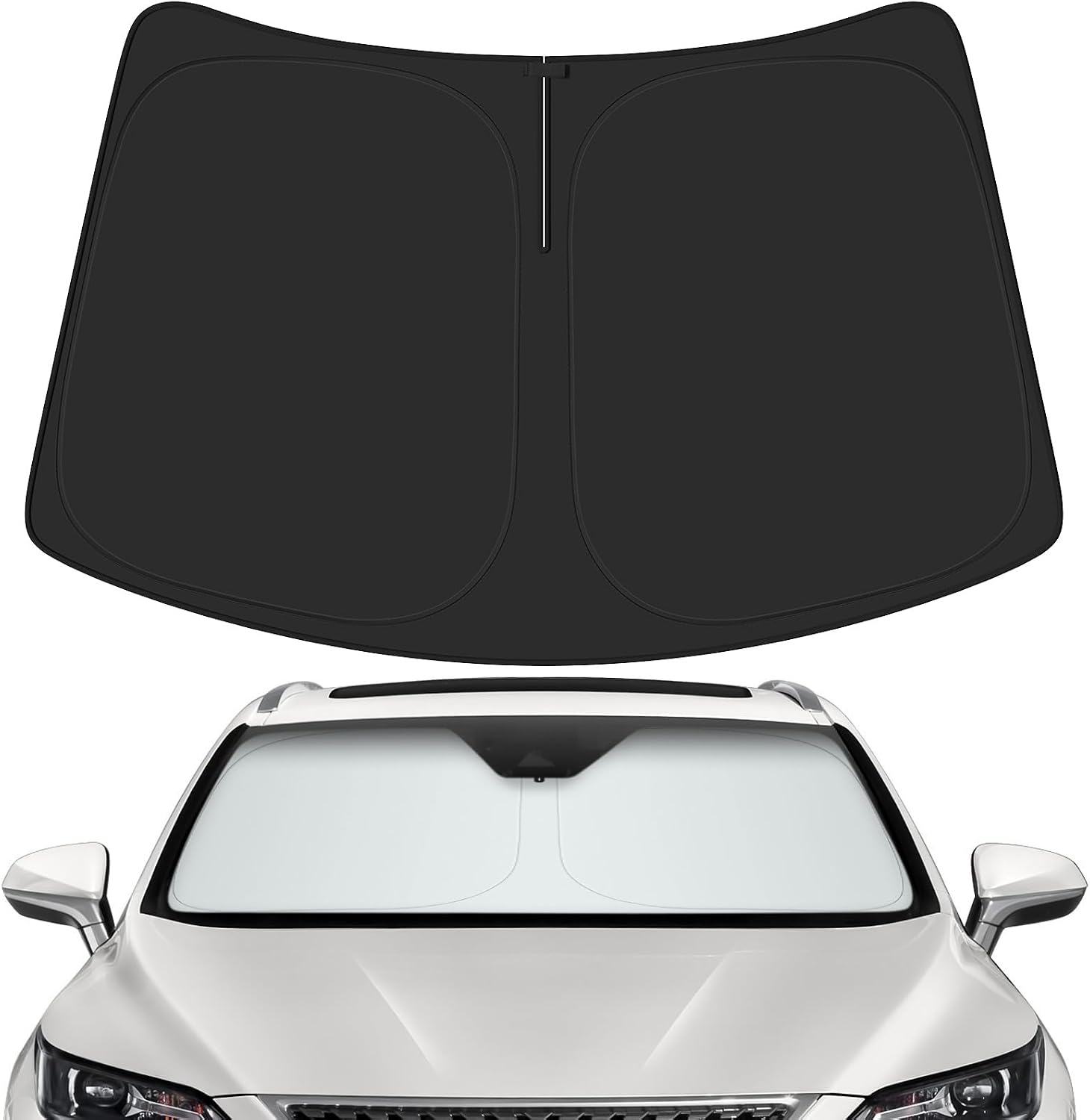 Detalle de PeakPurit Windshield Sun Shade for Lexus RX 2016–2022