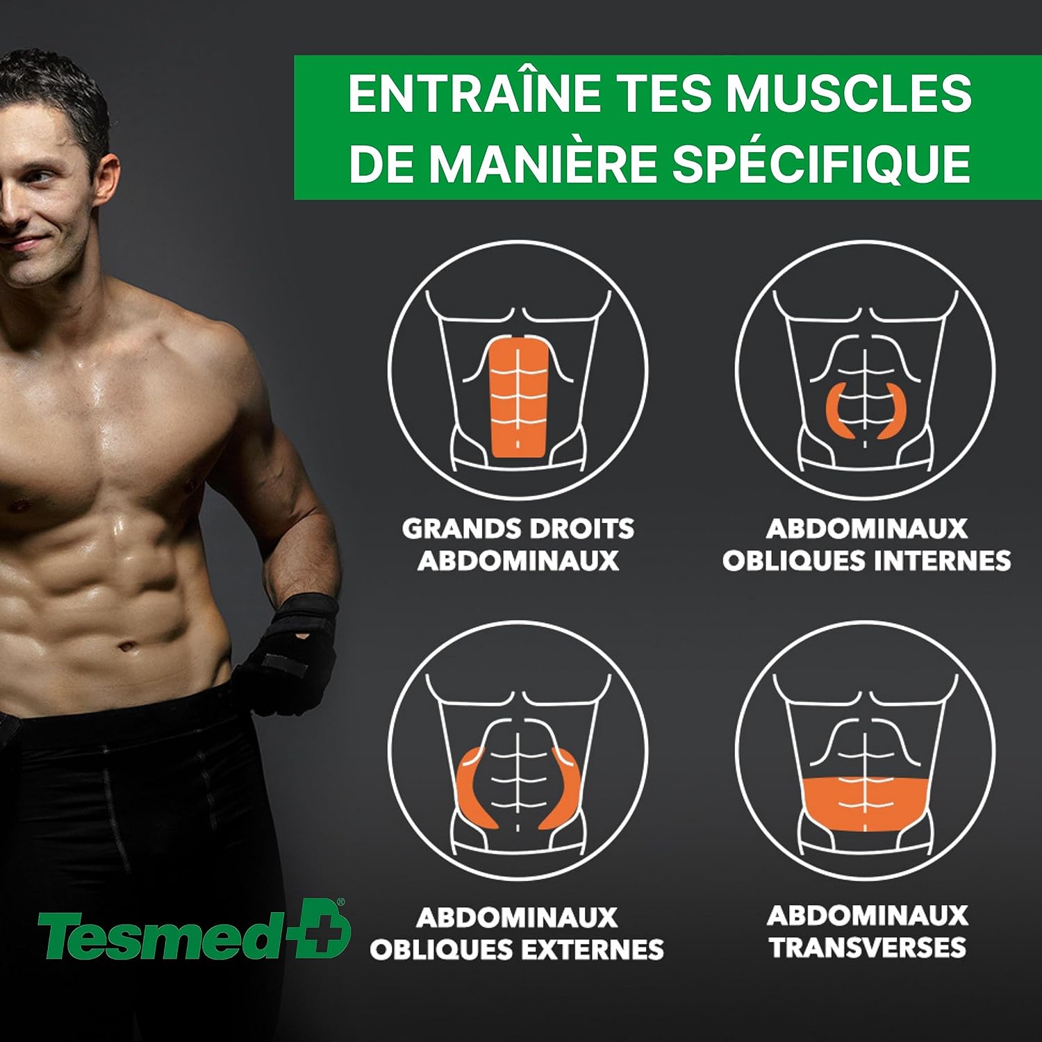 Detalle de TESMED Absolute Ceinture abdominale 120 cm đź’Ş