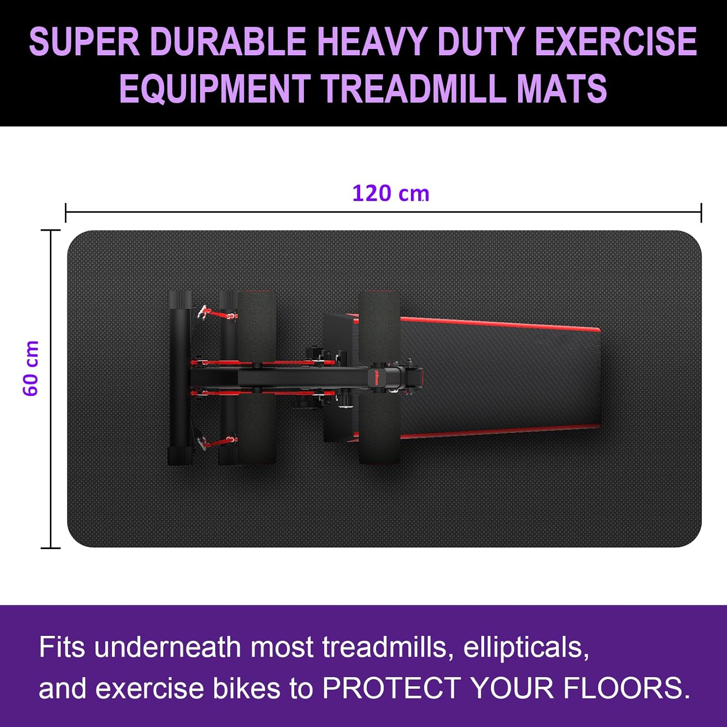 Detalle 2 de Treadmill Mat for Fitness Equipment