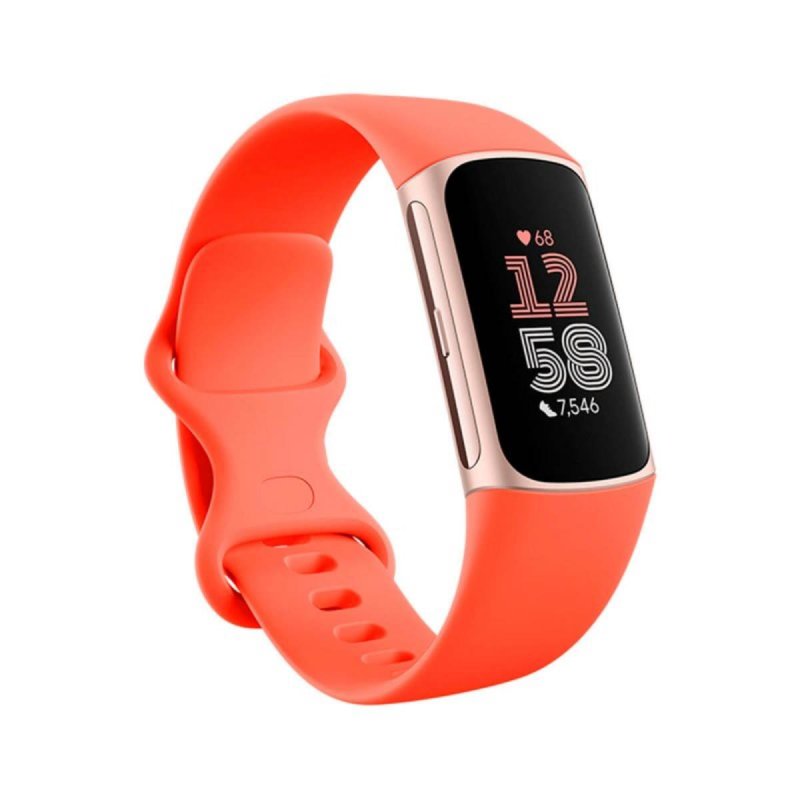 Thumbnail 1 de Fitbit Charge 6: Pulsera de Actividad con AMOLED, GPS y NFC en Coral Oro