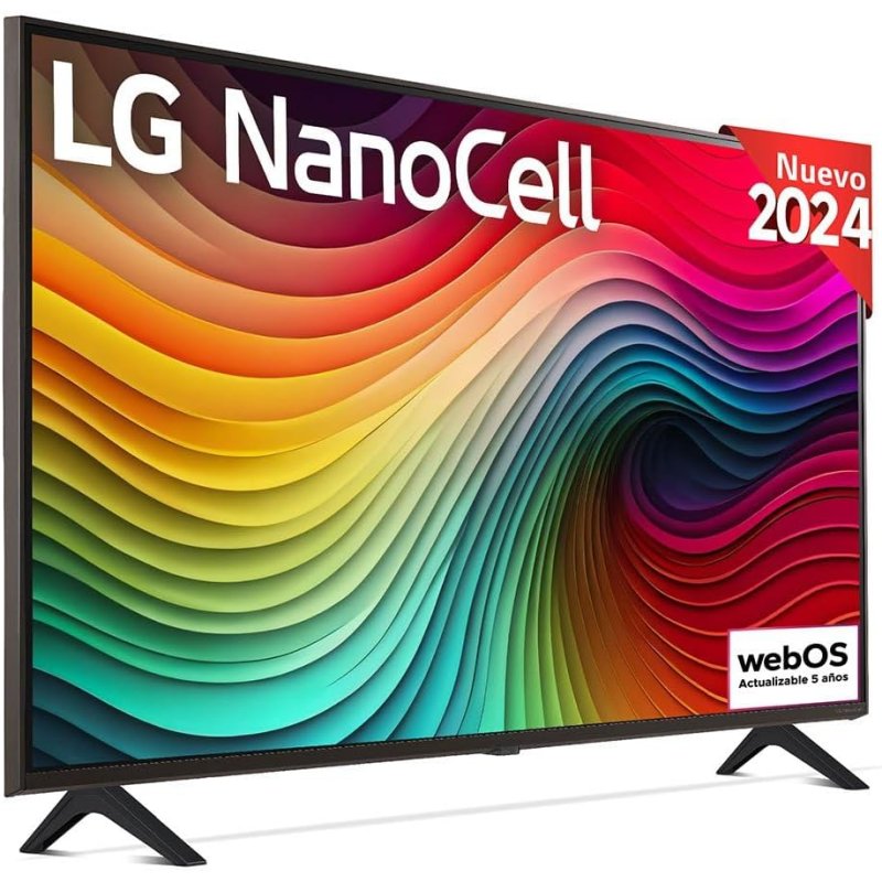 Detalle de LG 43NANO82T6B: TV NanoCell de 43" con 4K, HDR10 y WebOS