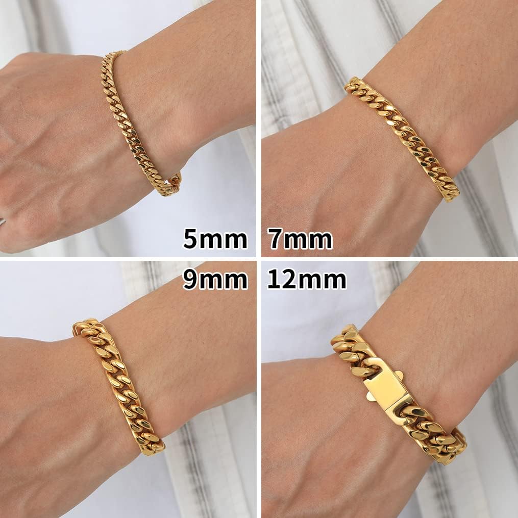 Thumbnail 4 de ChainsHouse Gourmette 19 cm Maille Cubaine