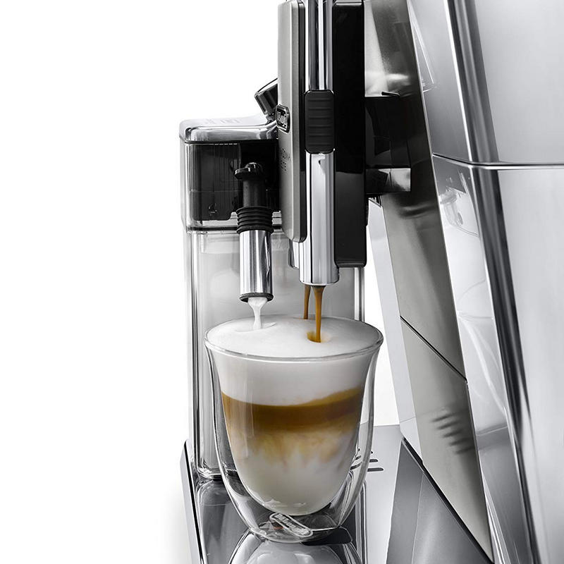 Detalle 2 de DeLonghi PrimaDonna Elite ECAM 650.55: cafetera superautomática con pantalla TFT y conectividad Coffee Link