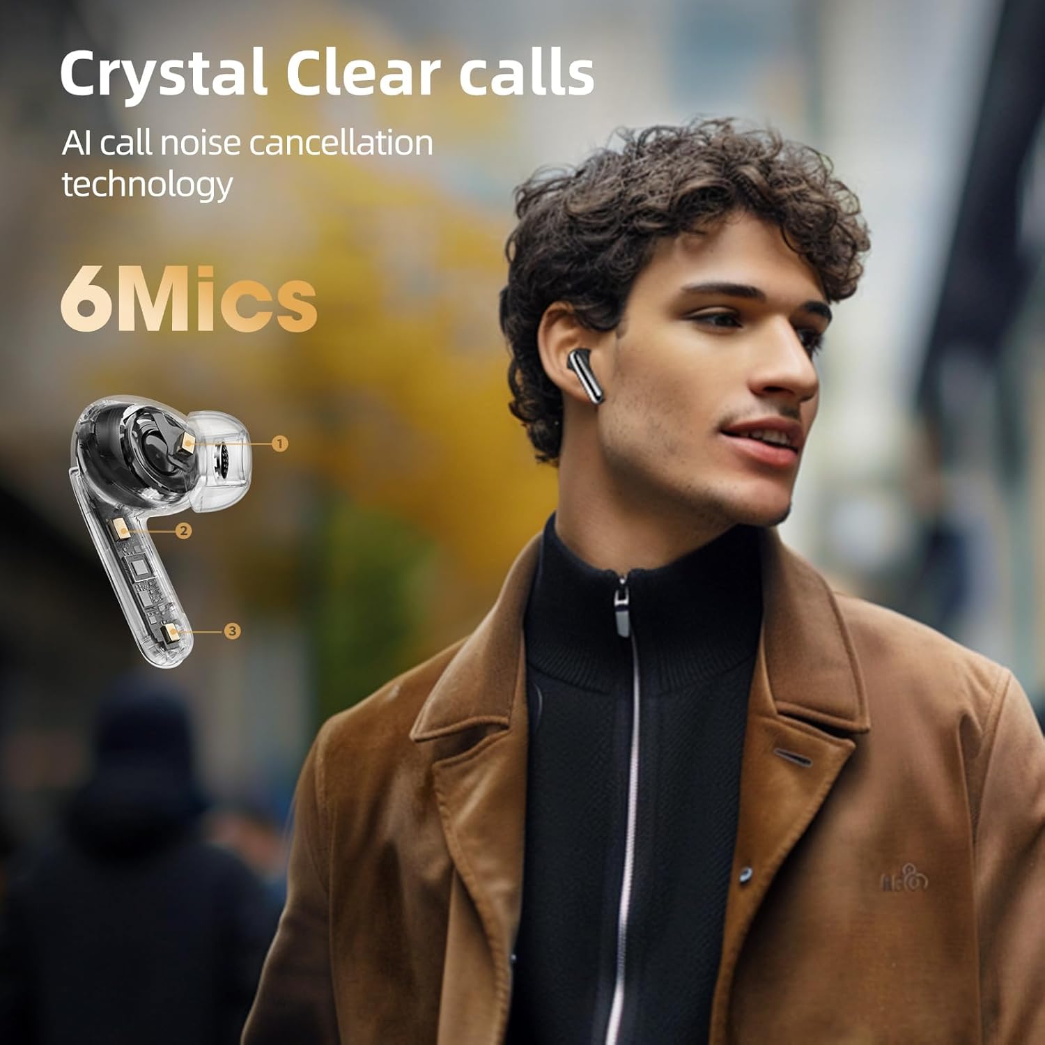 Thumbnail 5 de QCY MeloBuds Pro – Cuffie Bluetooth true wireless con ANC adattivo, LDAC e multipoint