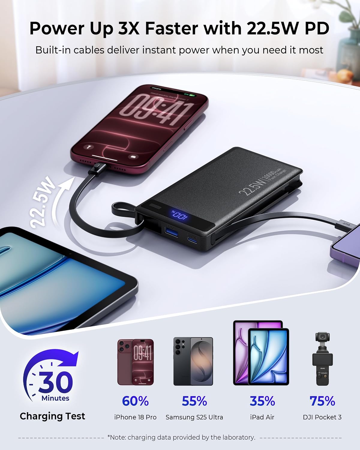 Detalle de Portable Charger 10,000mAh