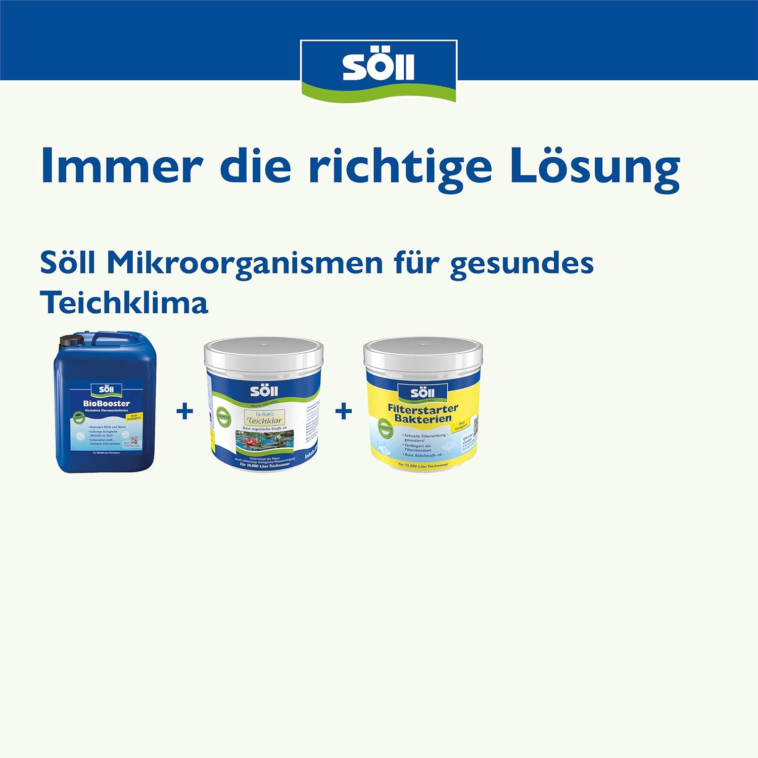 Thumbnail 5 de Söll FilterstarterBakterien 100 g – Hochreine Mikroorganismen für den Gartenteich