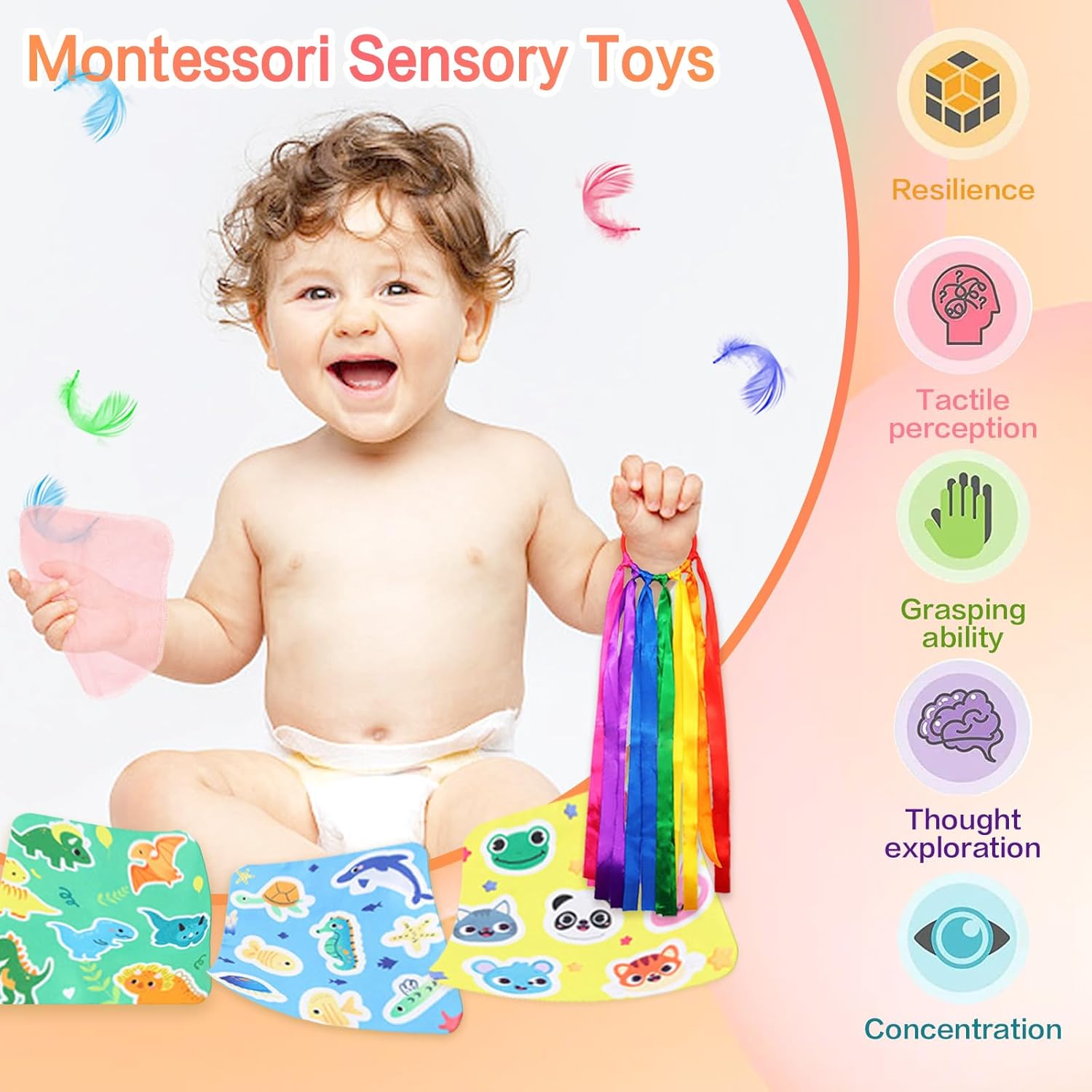 Thumbnail 1 de Xerteam Baby Sensory Set 28pcs