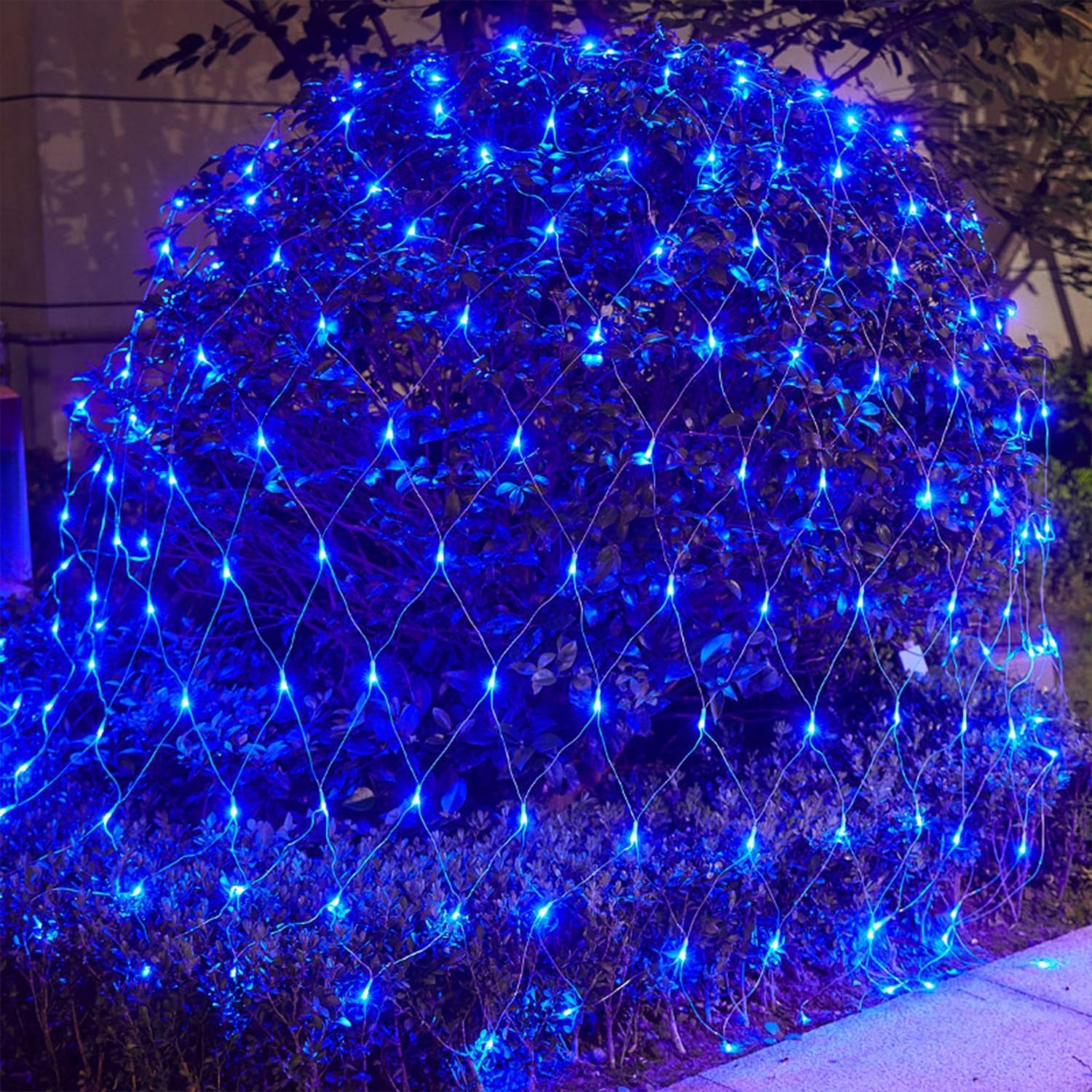Thumbnail 3 de WATERGLIDE Blue 360-LED Outdoor Net Lights, 12 ft x 5 ft, 8 Modes