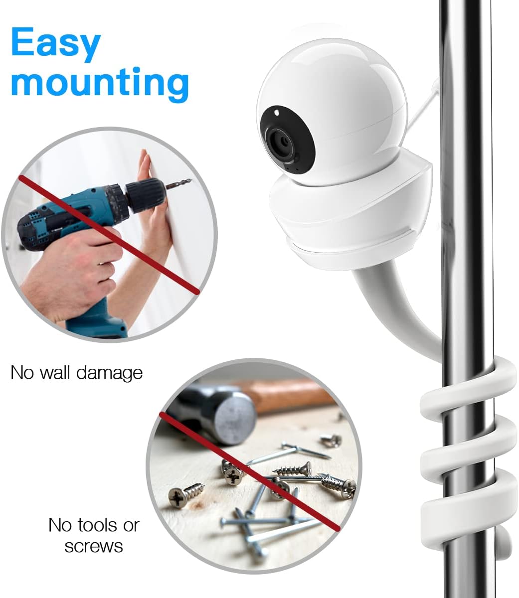 Detalle 2 de TIUIHU Baby Camera Twist Mount for Babysense HD S2