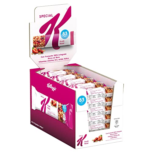 Detalle de Kellogg's Special K Barrette Frutti Rossi – Display 30 x 21,5 g