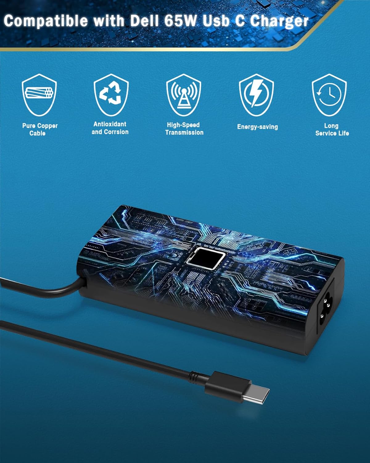 Thumbnail 4 de FUDCOCWN 65W USB‑C laptop charger for Dell models
