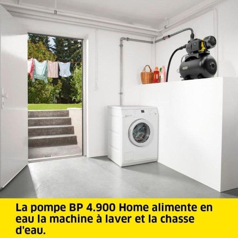 Detalle 2 de Bomba de superficie Karcher BP 4.900 Home: depósito integrado de 24 L para uso doméstico
