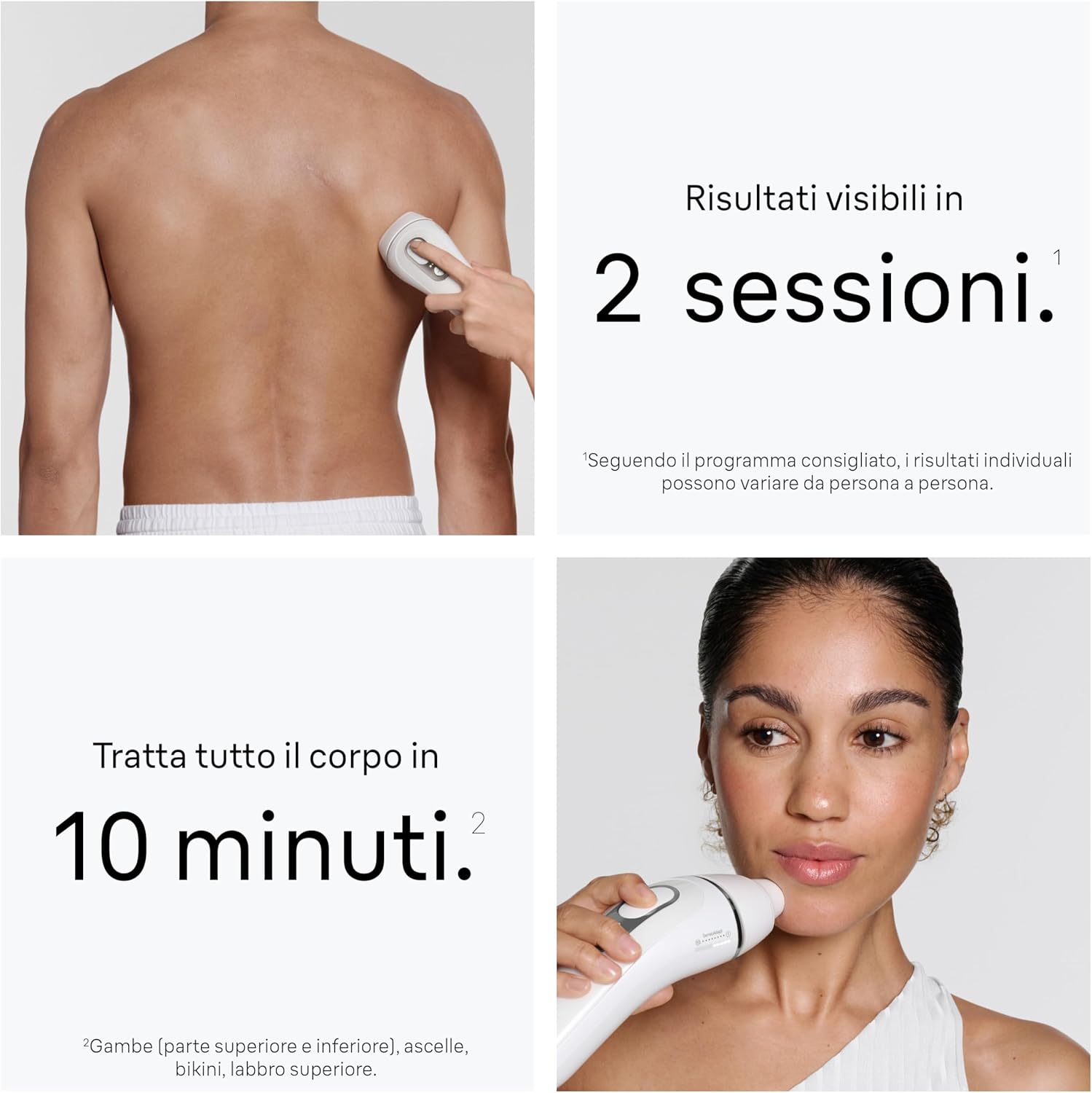 Detalle de Braun Silk·Expert Pro 5: Epilatore Luce Pulsata per uso domestico – testine incluse e Smart Flex