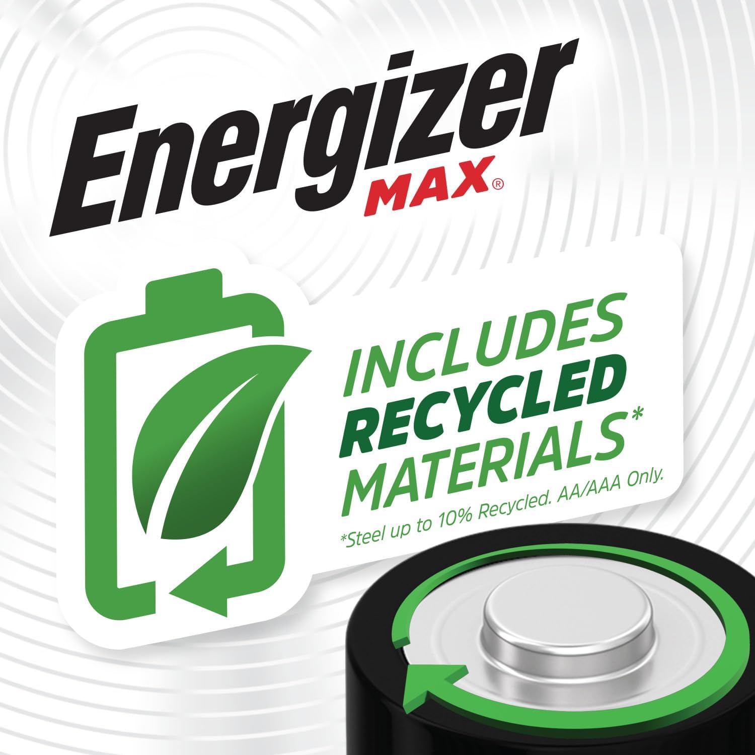 Detalle de Energizer Max AA batteries 1.5V 14-pack