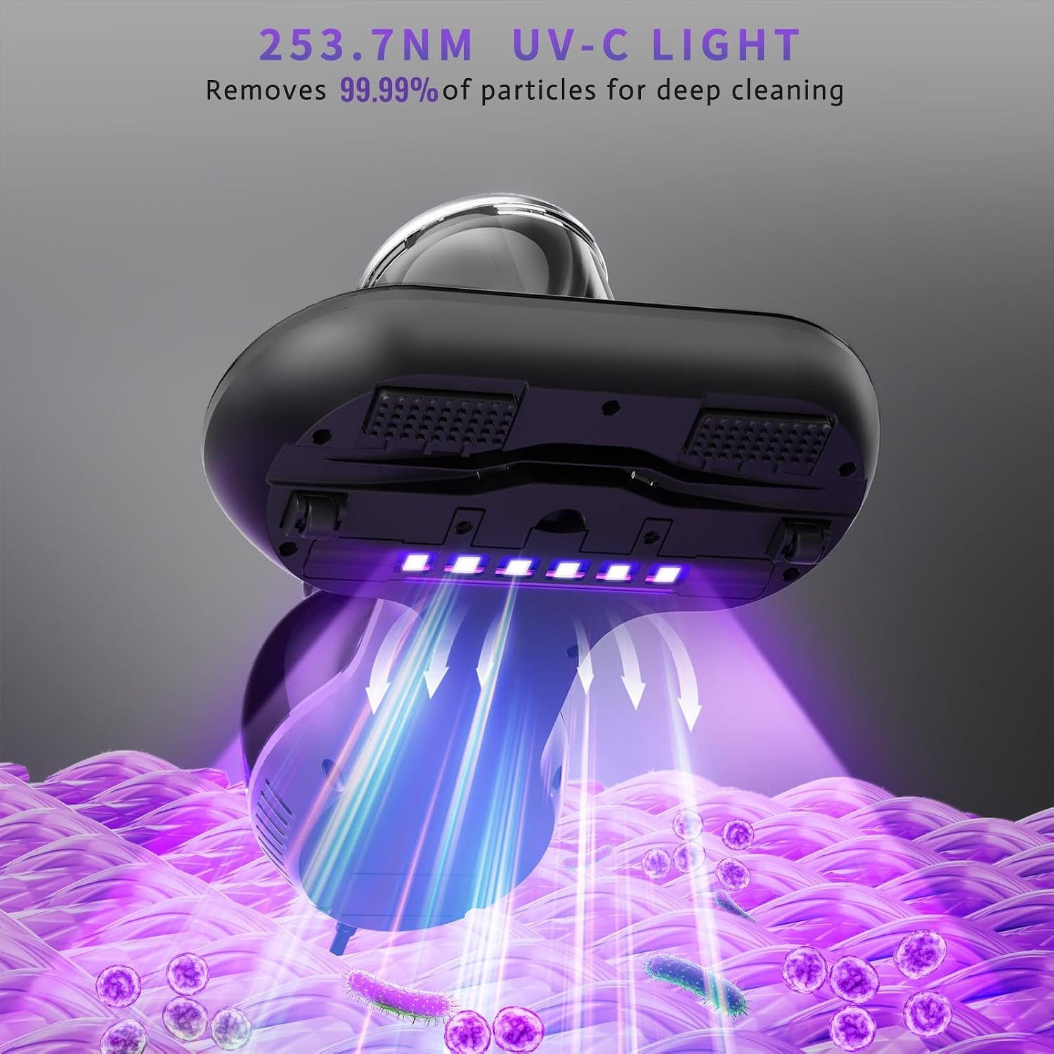 Thumbnail 2 de Hersven Mattress Vacuum Cleaner 16KPa UV handheld 🧹