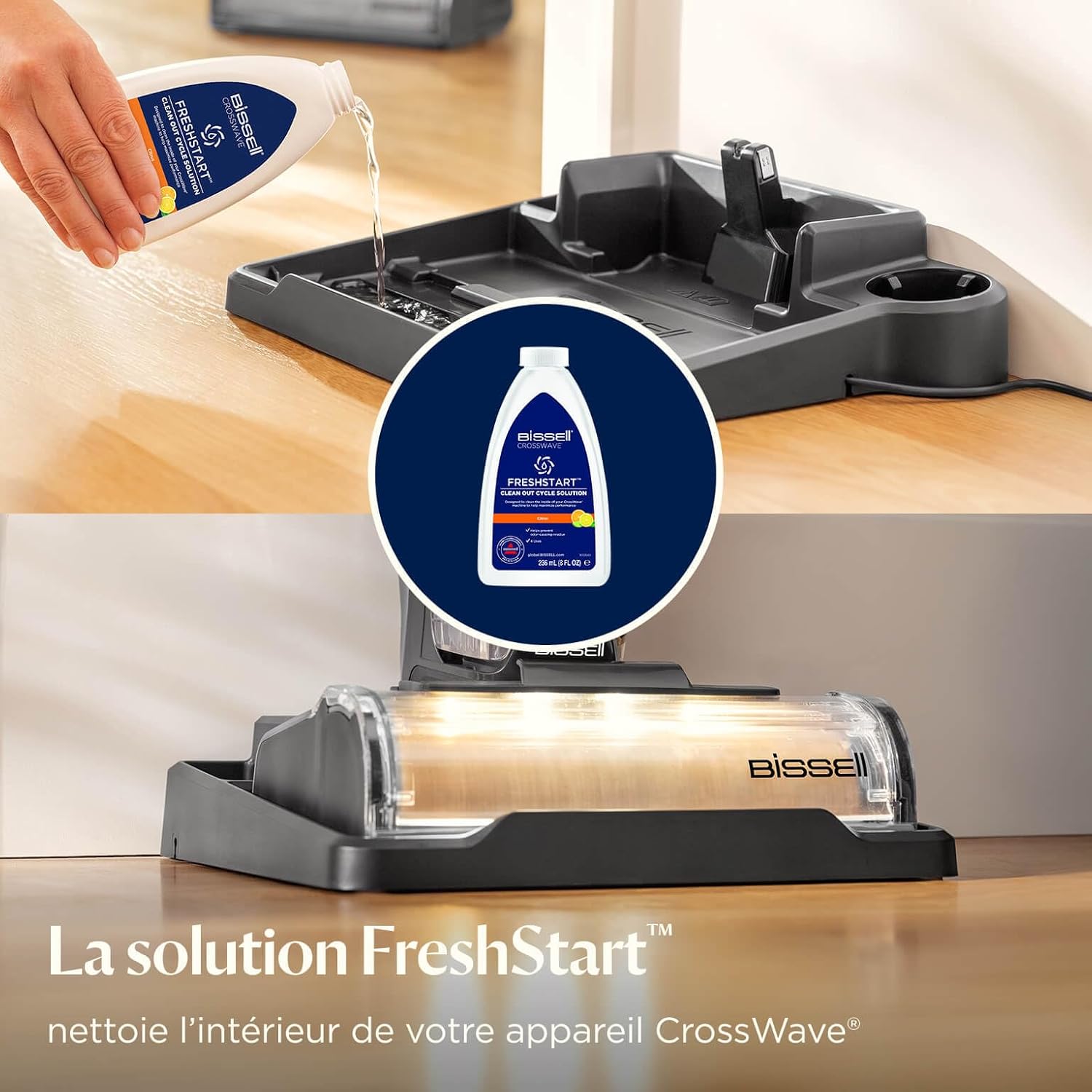 Thumbnail 4 de BISSELL FreshStart Kit CrossWave, 236 ml