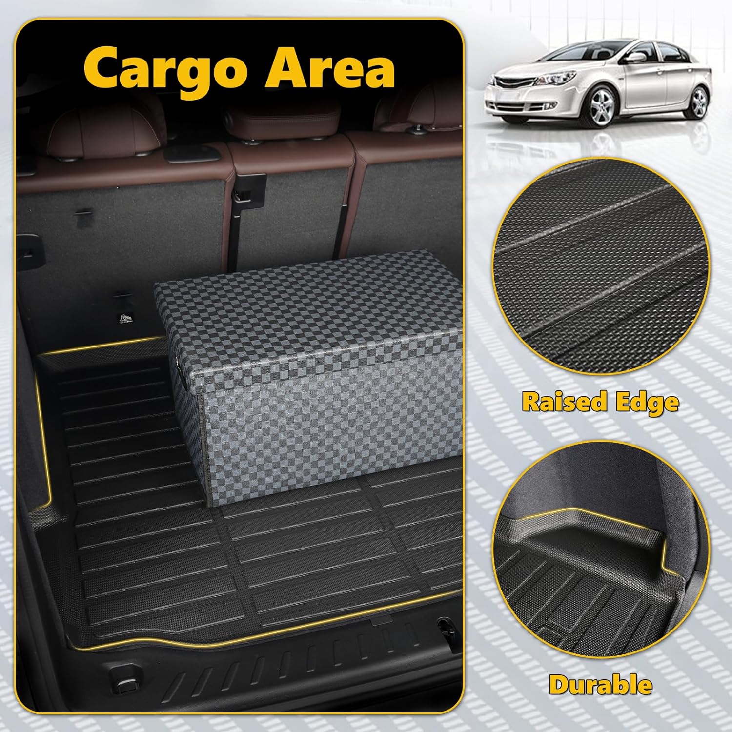 Thumbnail 2 de AZYT Floor Mats for Toyota Corolla 2009–2013, TPE Set