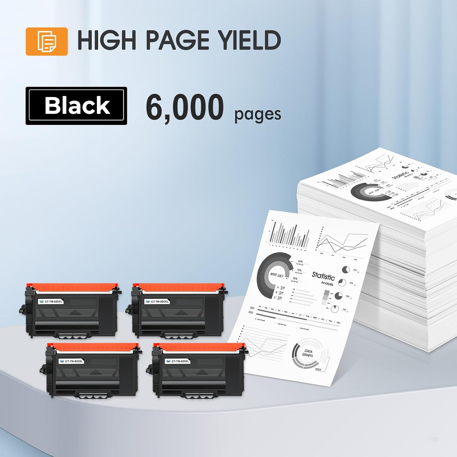 Detalle de TN920XL Compatible Black Toner Cartridge