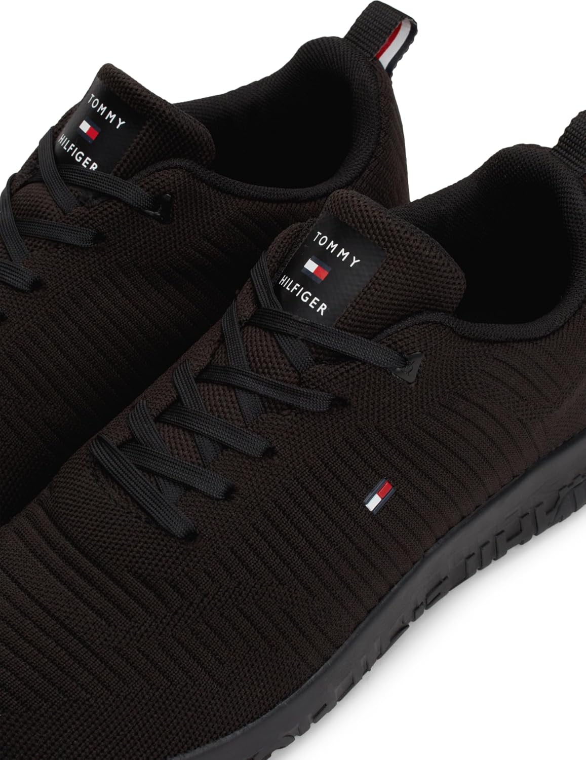 Thumbnail 5 de Tommy Hilfiger Herren Runner Sneaker Corporate Knit Rib – leichte Sportschuhe aus gestricktem Obermaterial