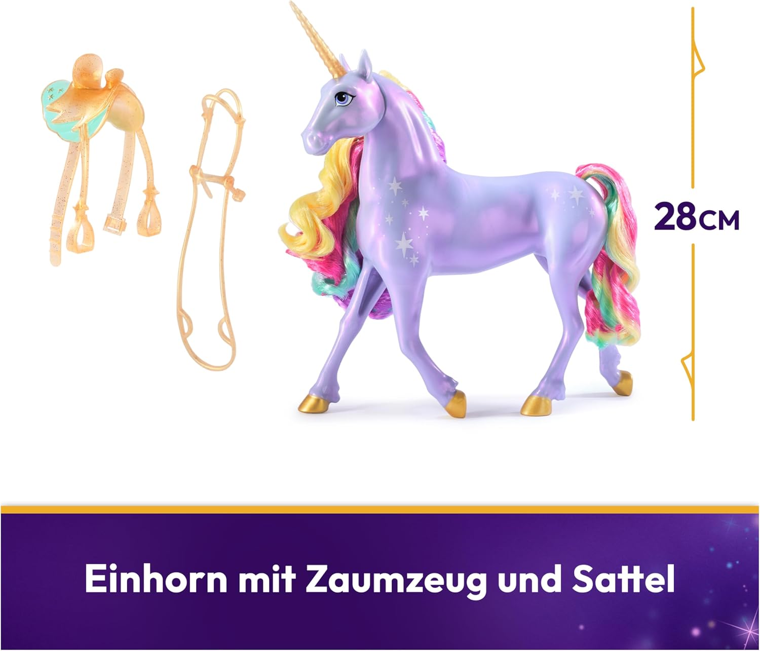 Detalle 2 de Unicorn Academy Wildstar 28 cm đŠ