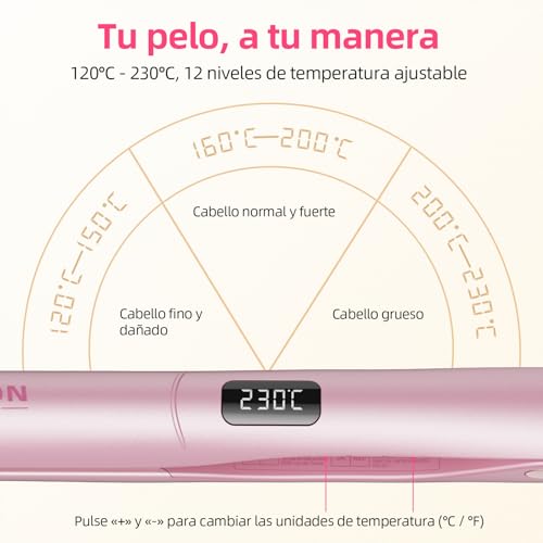 Thumbnail 5 de Dekuri Planchas del Pelo 2 en 1 120‑230 °C 🎨