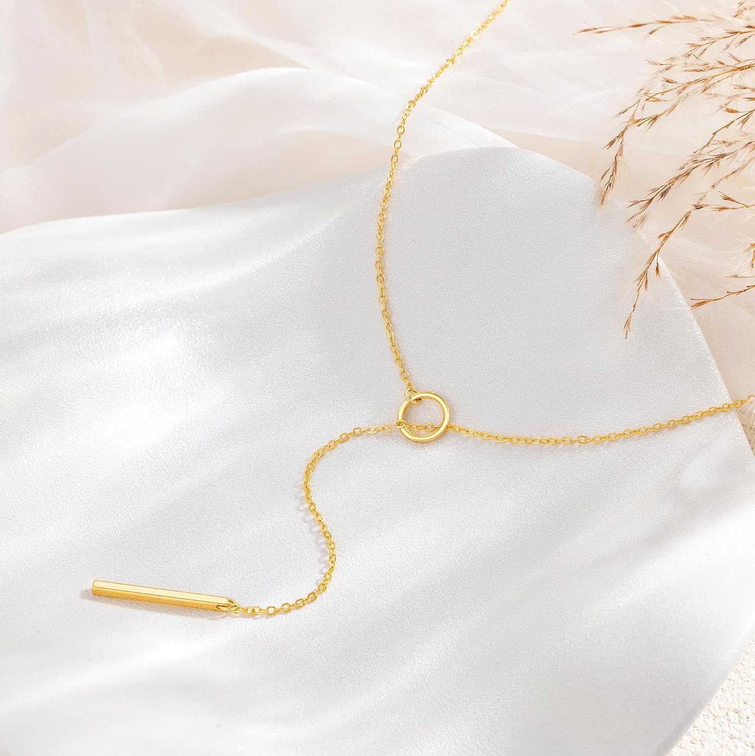 Thumbnail 5 de Tewiky Layered Necklace 14K Gold Plated