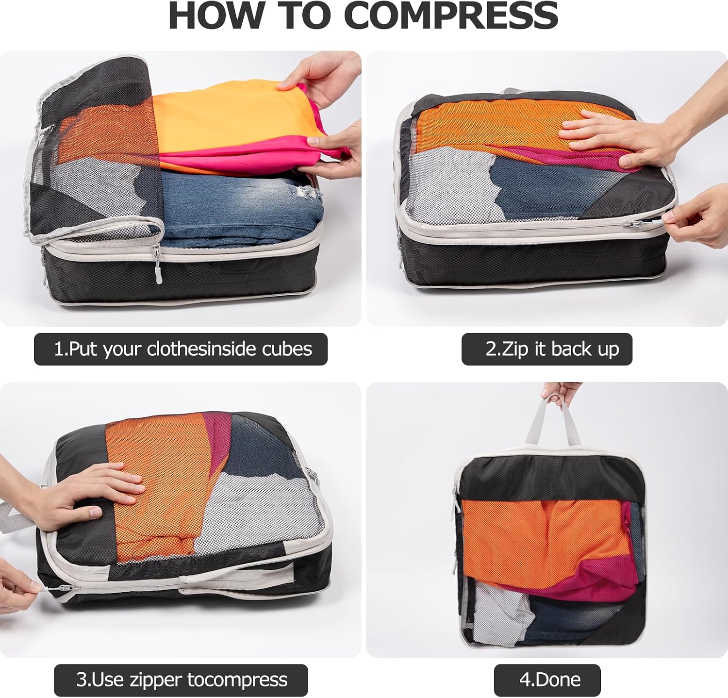 Detalle 2 de BillyBath organiseurs de valise lot 10