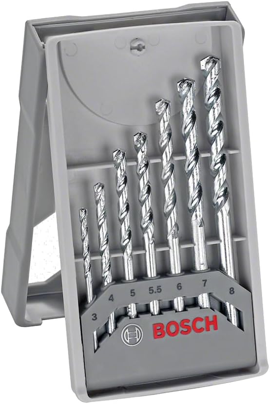 Thumbnail 5 de Bosch 15-tlg. Bohrer-Set für Holz, Stein und Metall – Ø 3–8 mm