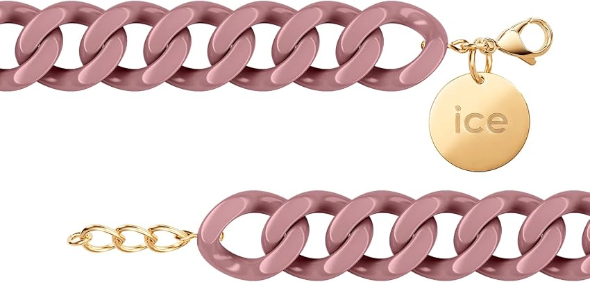 Detalle 2 de ICE Jewellery Chain bracelet Pulsera malla rosa XL 020349 💍