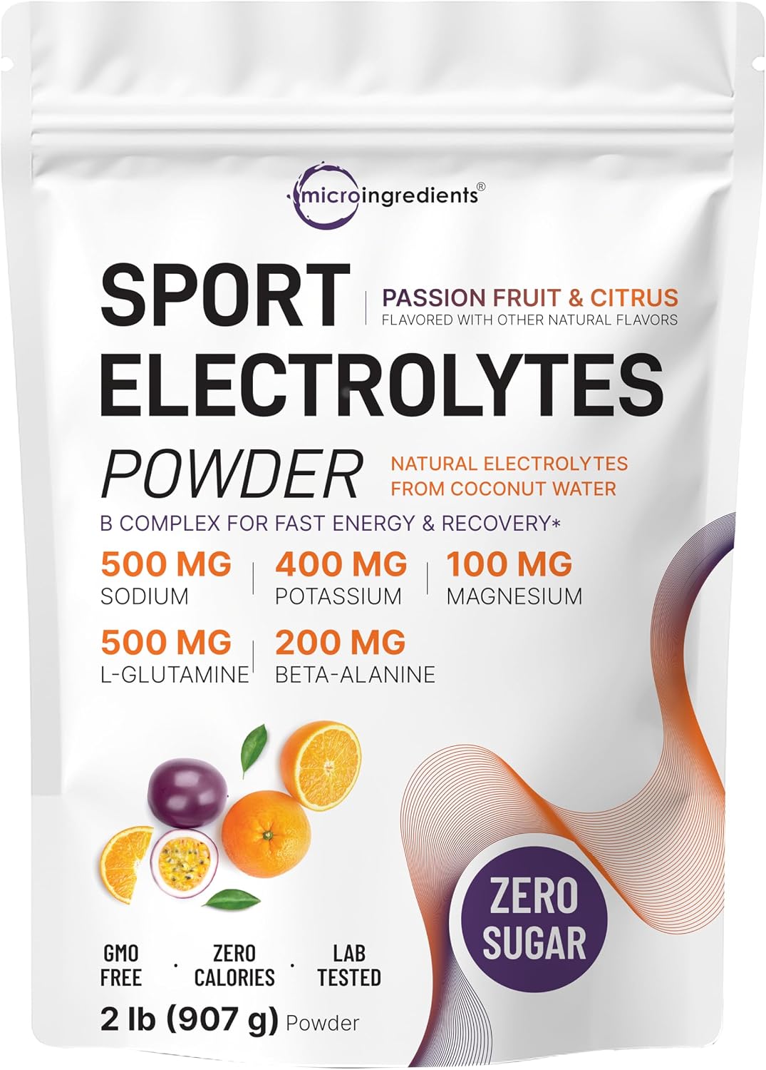 Detalle 2 de Micro Ingredients Electrolyte Powder, 2 lb