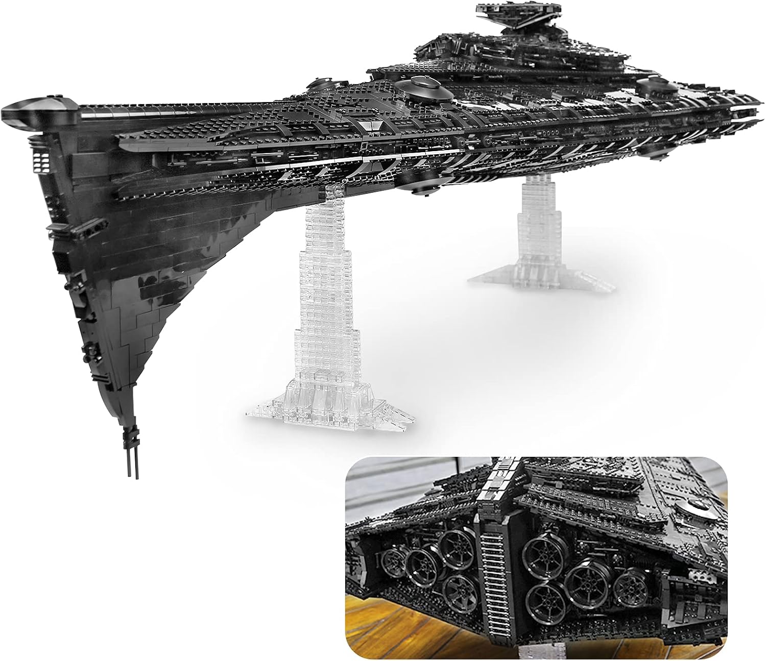 Thumbnail 2 de Mould King 21004 Dreadnought der Eclipse-Klasse Weltraumzerstörer