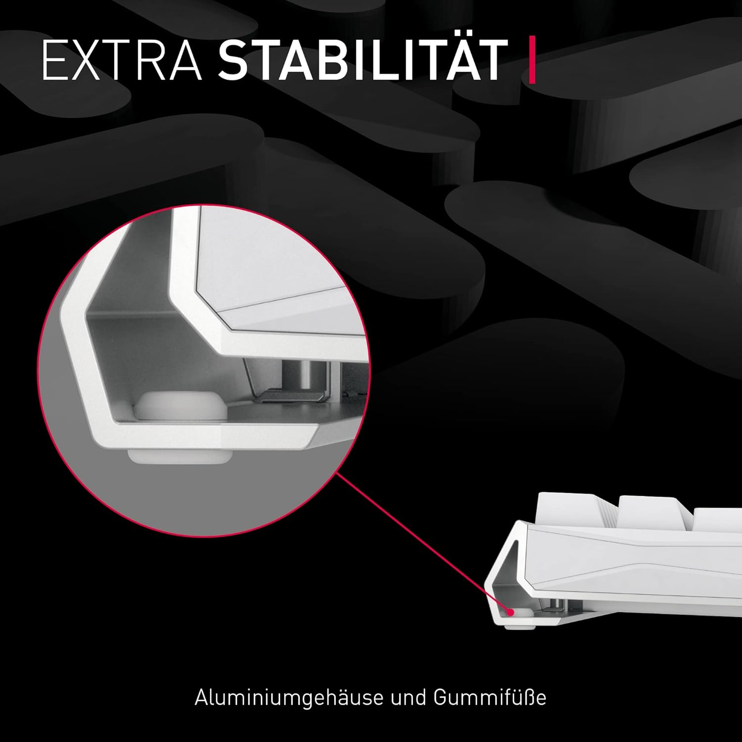 Thumbnail 5 de CHERRY MX 3.0S Wireless Gaming-Tastatur (QWERTZ, MX Red, RGB) – kabellos per Bluetooth, Funk oder Kabel