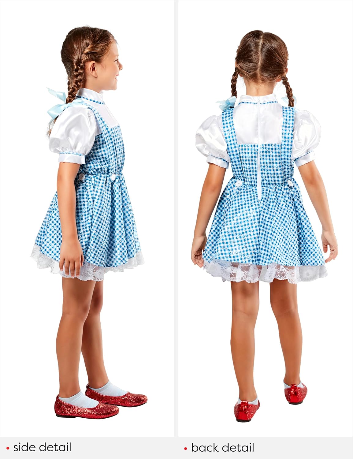 Detalle 2 de Rubie's Wizard of Oz Sequin Dorothy dress
