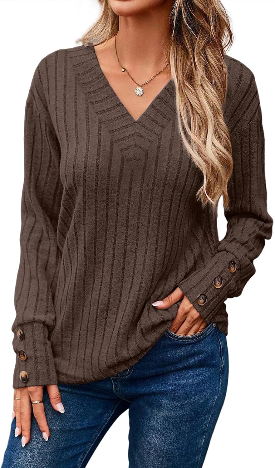 Thumbnail 4 de Dokotoo Womens V-Neck Knit Tunic Top