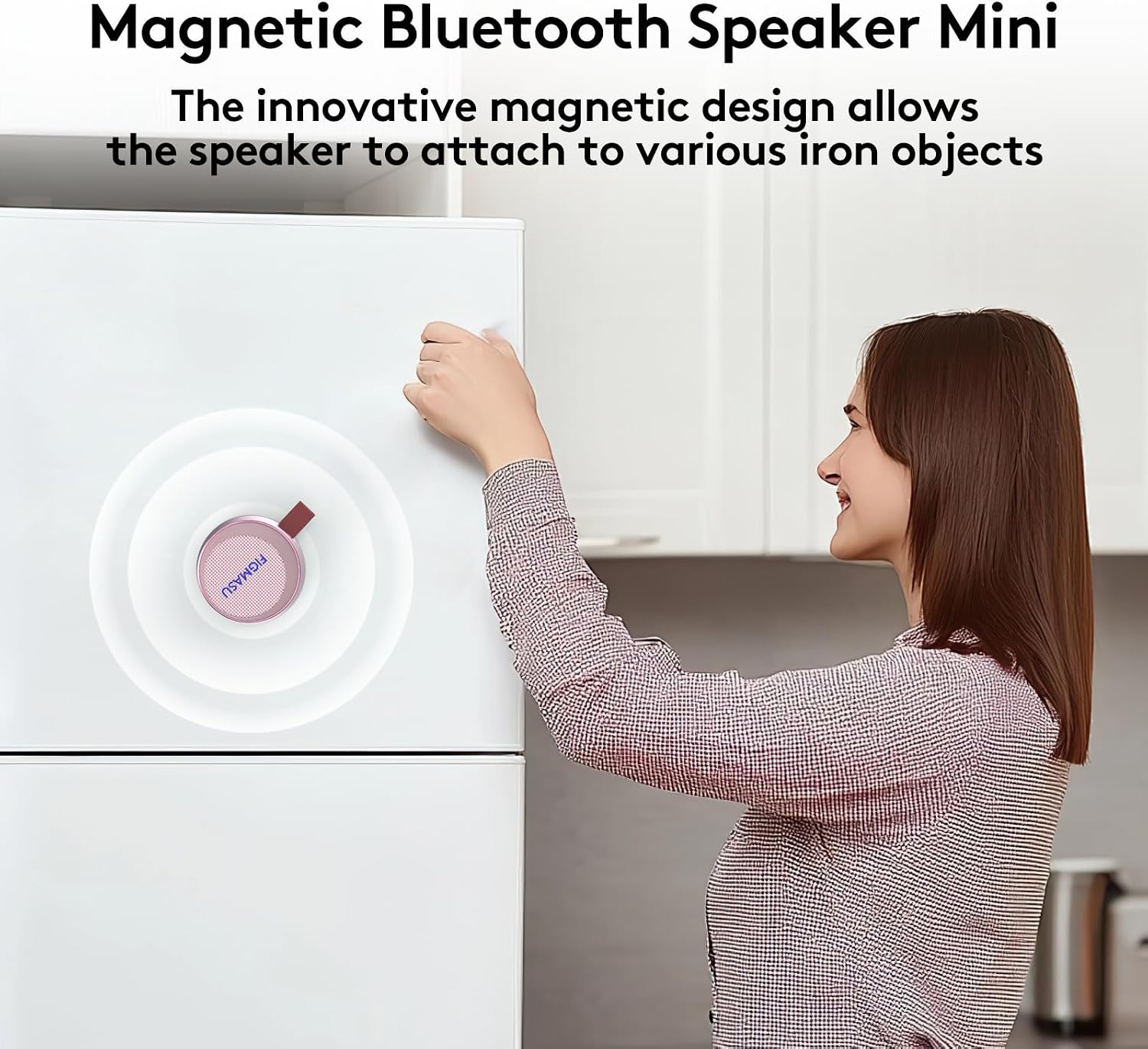 Thumbnail 4 de FIGMASU Bluetooth Speakers Magnetic Mini Portable