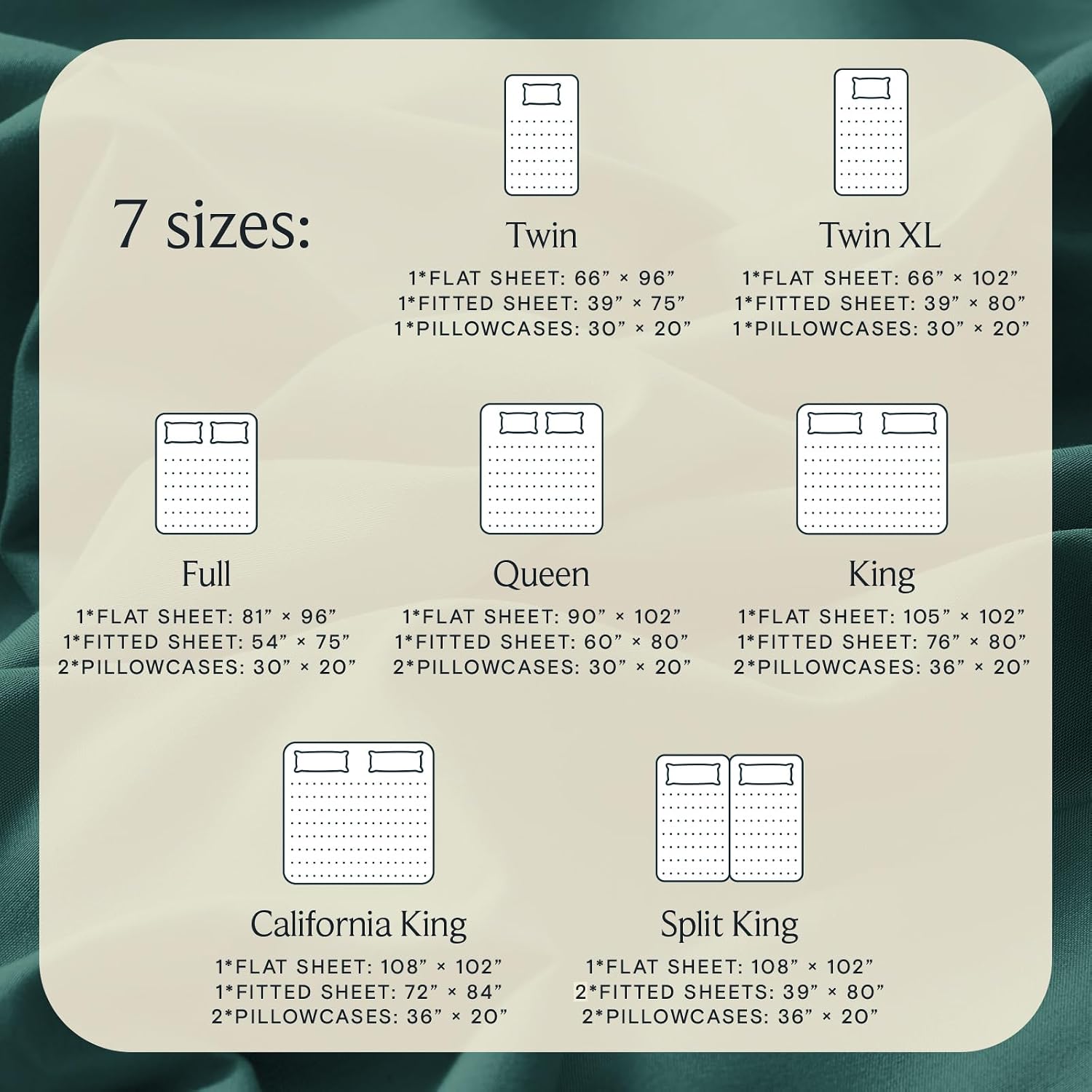 Detalle 2 de LuxClub Queen Sheet Set with 18-inch pockets