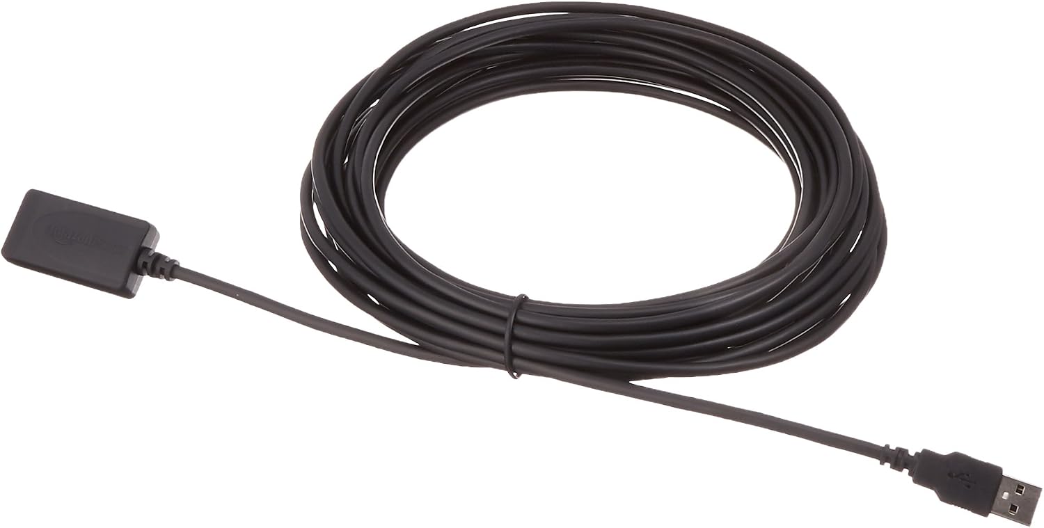 Detalle 2 de Amazonベーシック L6LU2004-CS-R USB 2.0アクティブ延長ケーブル 9.7m