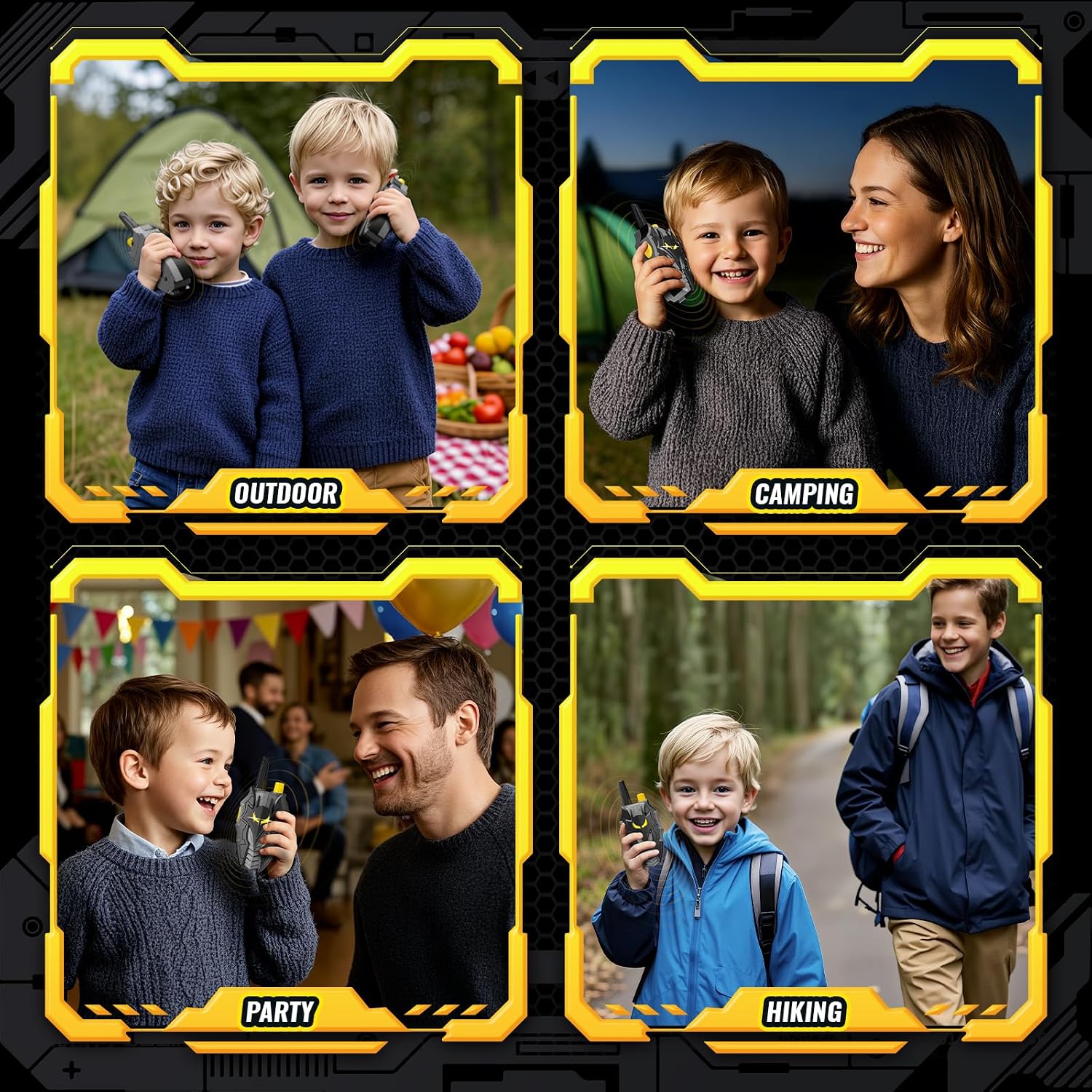 Thumbnail 4 de Walkie Talkies for Kids 2000FT range