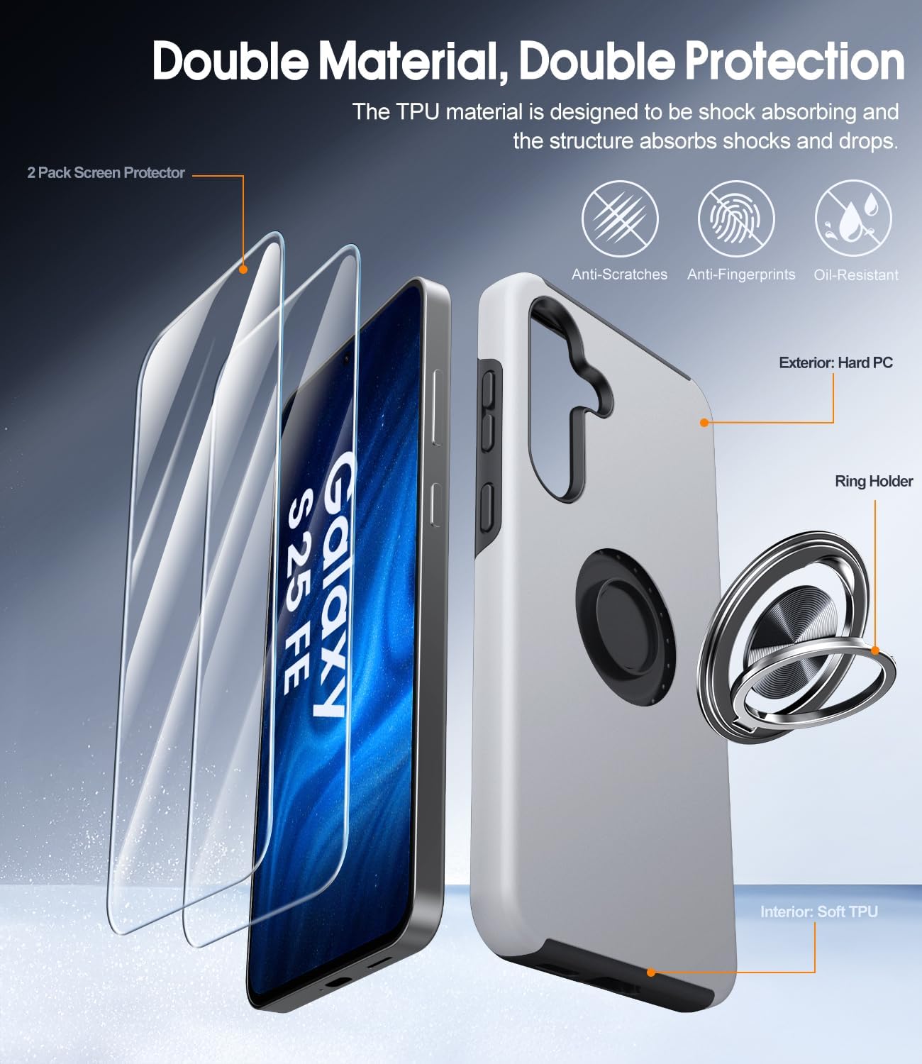 Thumbnail 5 de AOUIA S25 FE phone case 6.7-inch