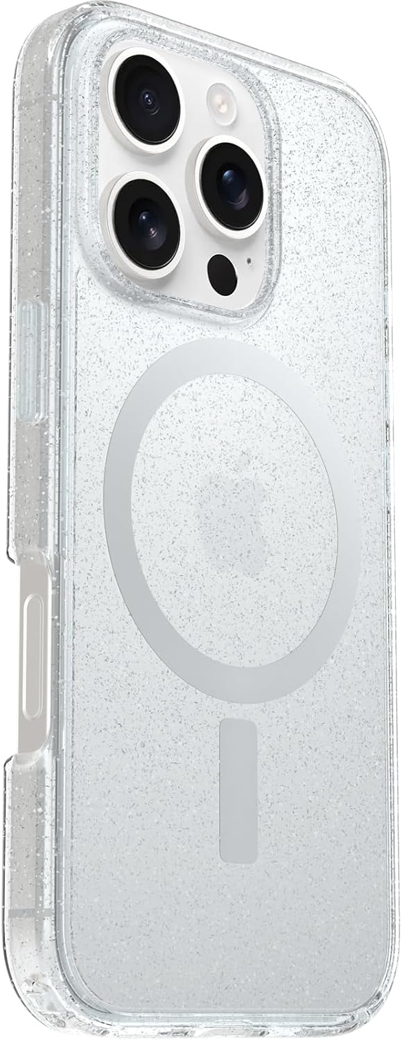 Detalle 2 de Otterbox Coque Symmetry Series Clear MagSafe pour iPhone 16 Pro ⚙
