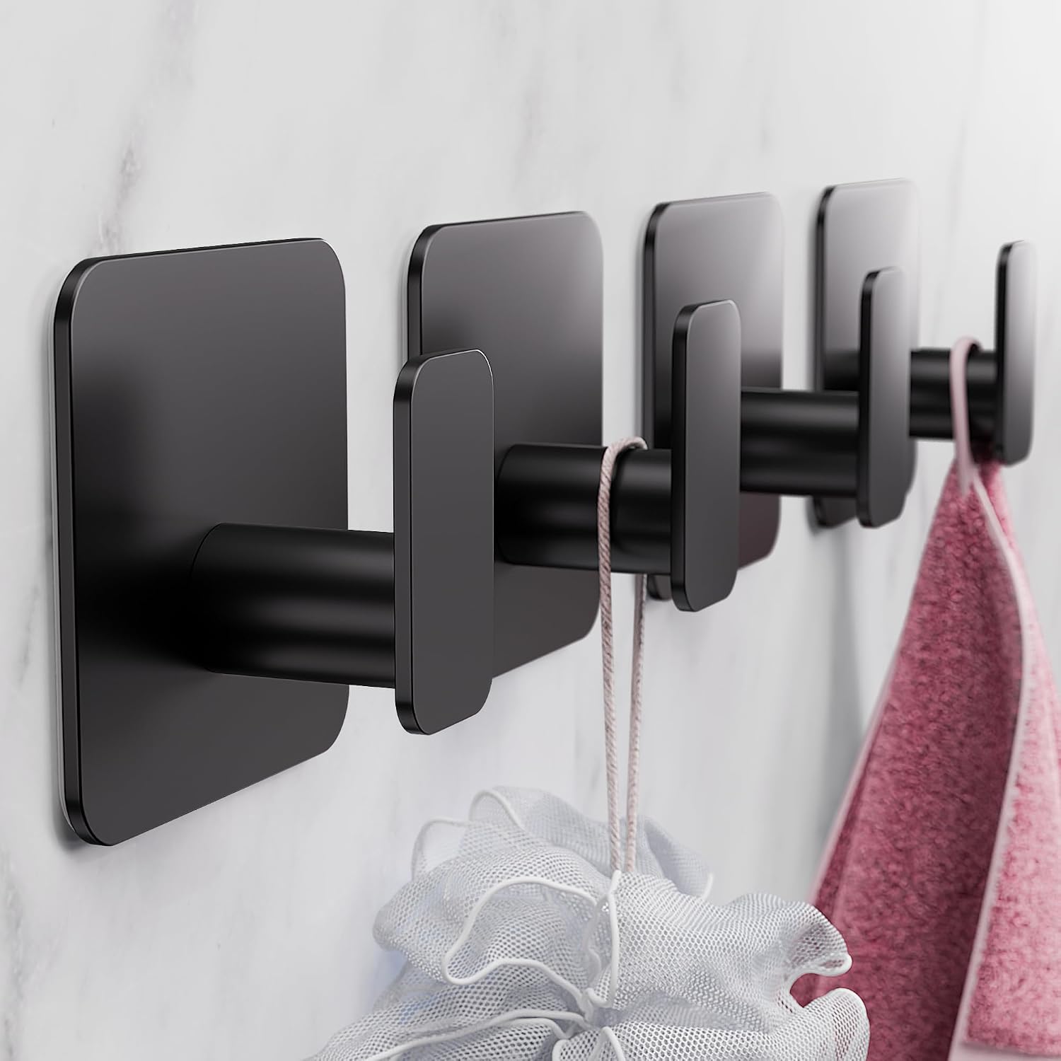 Detalle de Self adhesive hooks, 4 pack, 10kg load