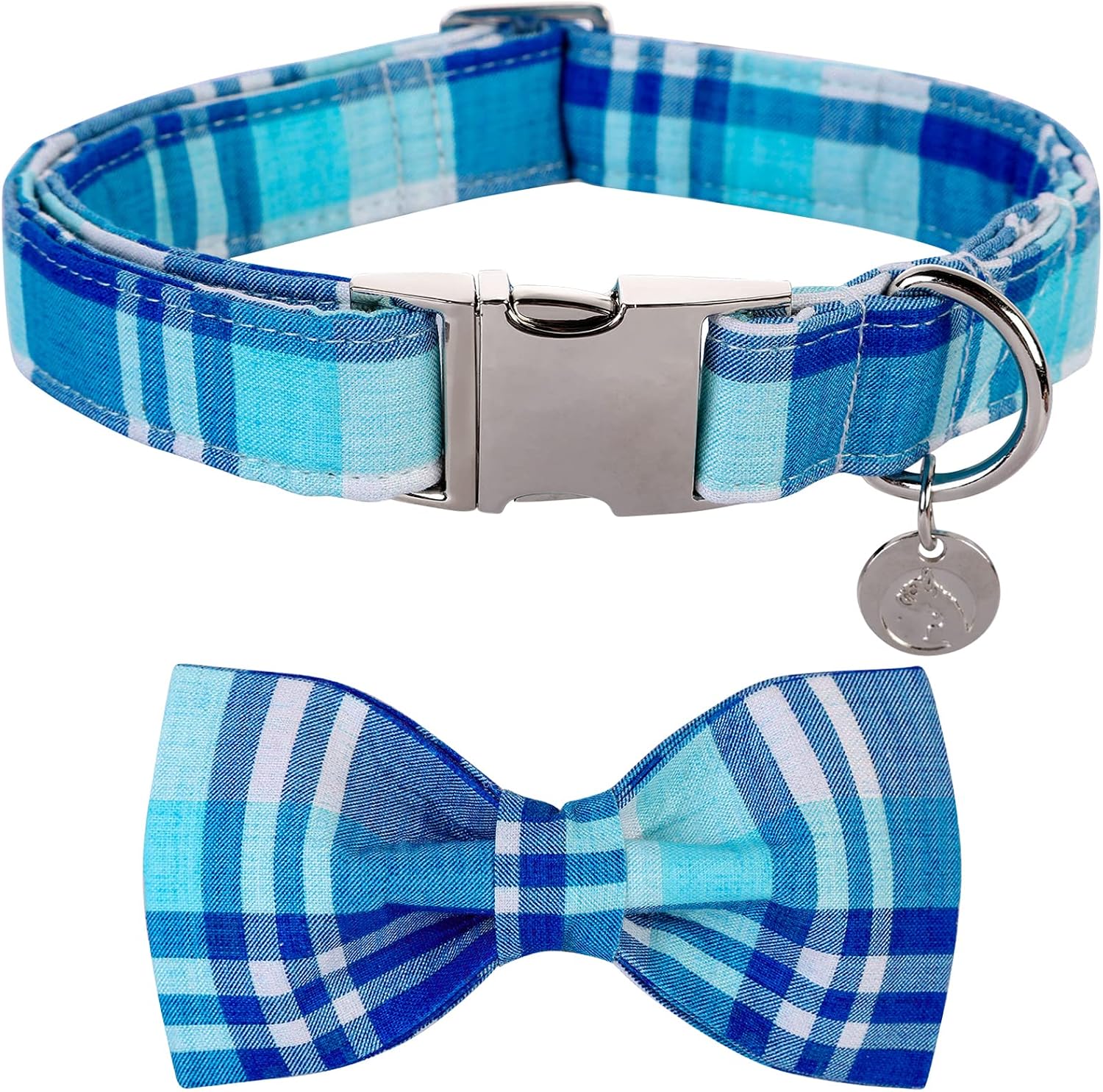 Detalle de DOGWONG Cotton Dog Collar